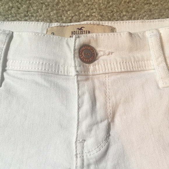 COPY - HOLLISTER LOW RISE DENIM SHORT SHORT SZ 3 or SZ 26 Y2K! - Picture 9 of 10